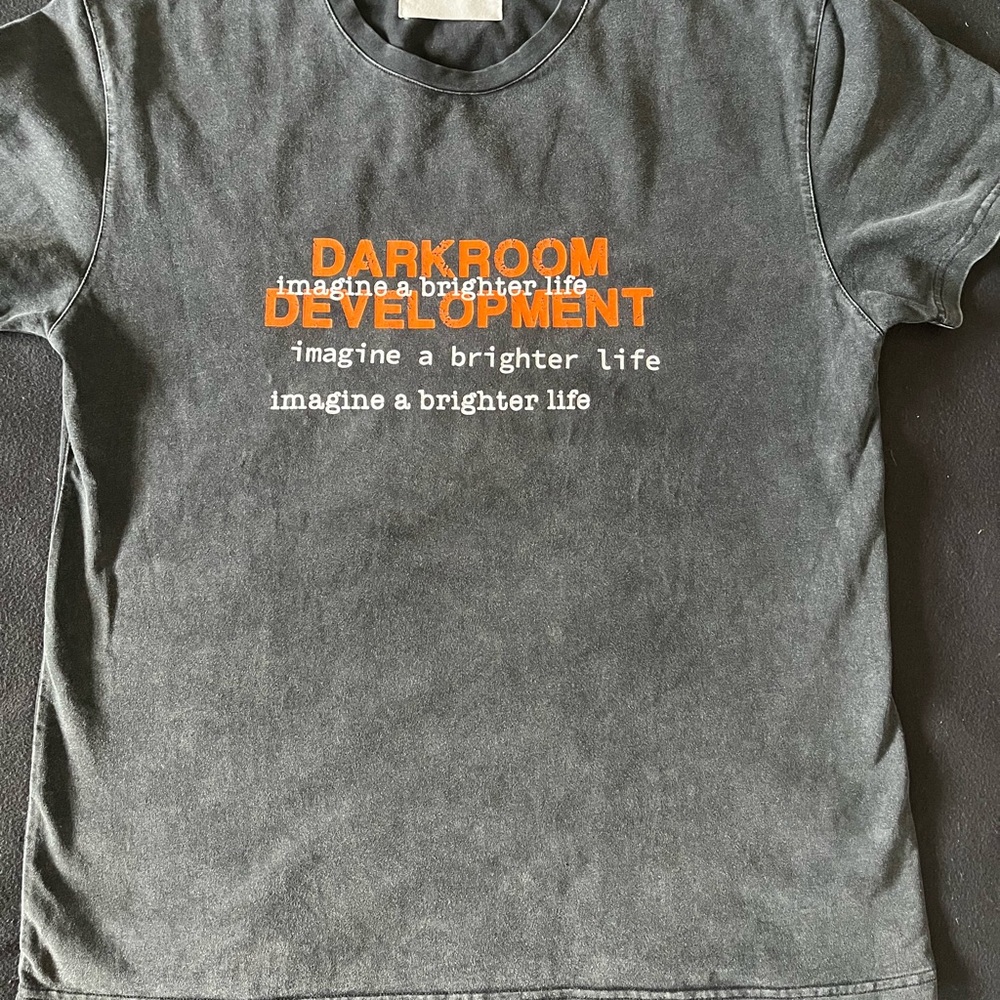 Darkroom development shirt